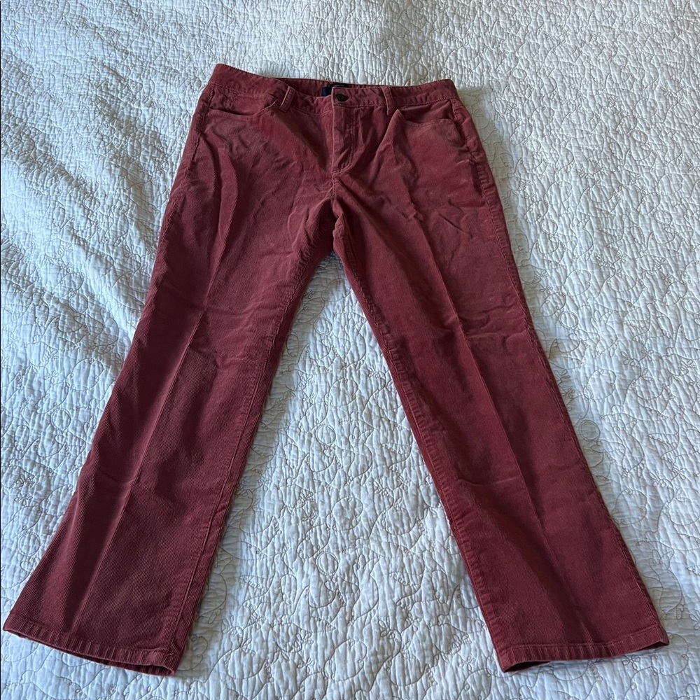 Talbots Women’s Mauve Corduroy Pants 14p